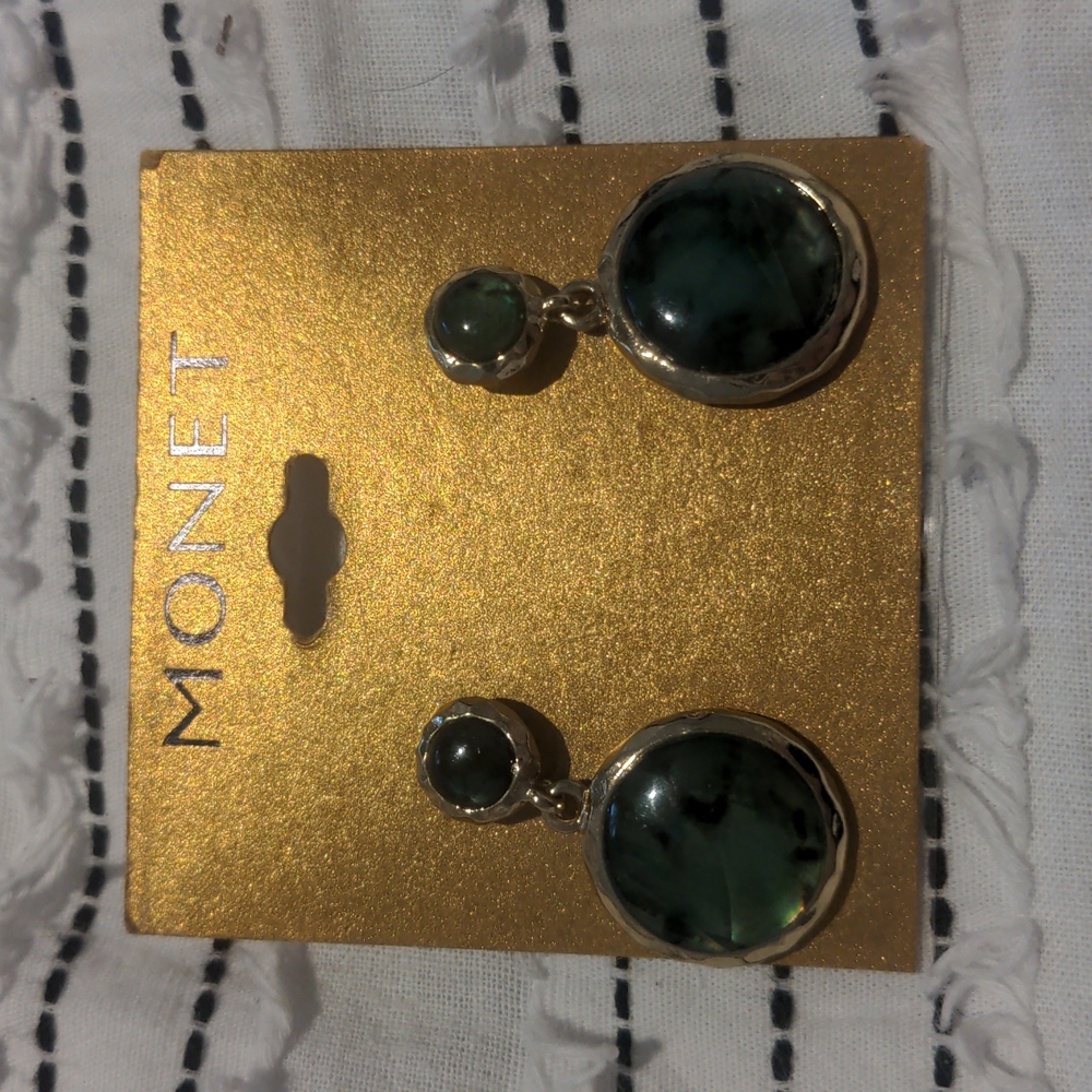 Green Earrings